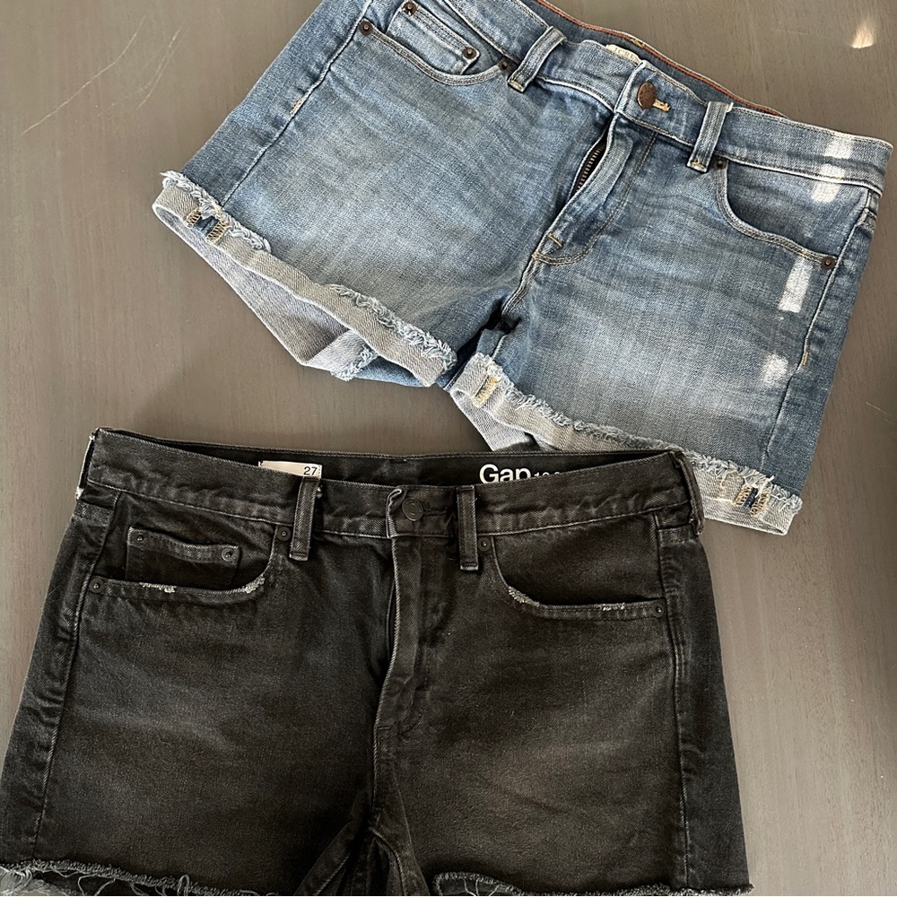 Jean Short Bundle - 27 - J. Crew & Gap - Cut offs